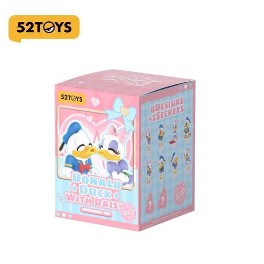 52toys Disney Donald Duck With Daisy Series Blind Box Confirmed Figures Gift Toy