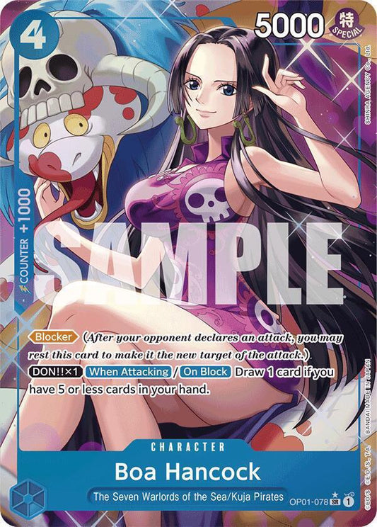 Boa Hancock (OP01-078) (Alternate Art) - Premium Booster -The Best- (PRB-01)