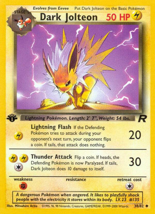 Dark Jolteon - Team Rocket (TR)