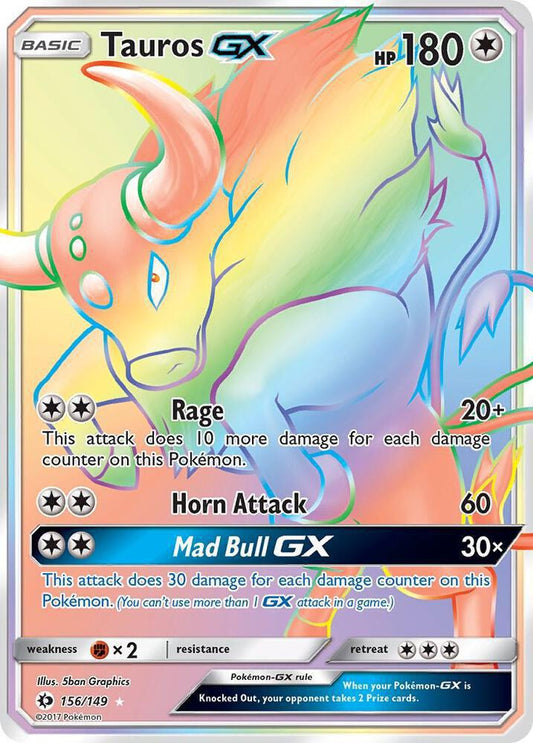 Tauros GX (Secret) - SM Base Set (SM01)