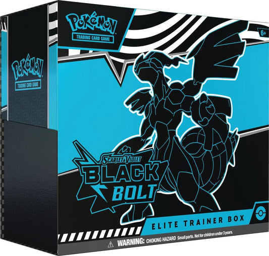 Black Bolt Elite Trainer Box - SV: Black Bolt POKEMON CENTER