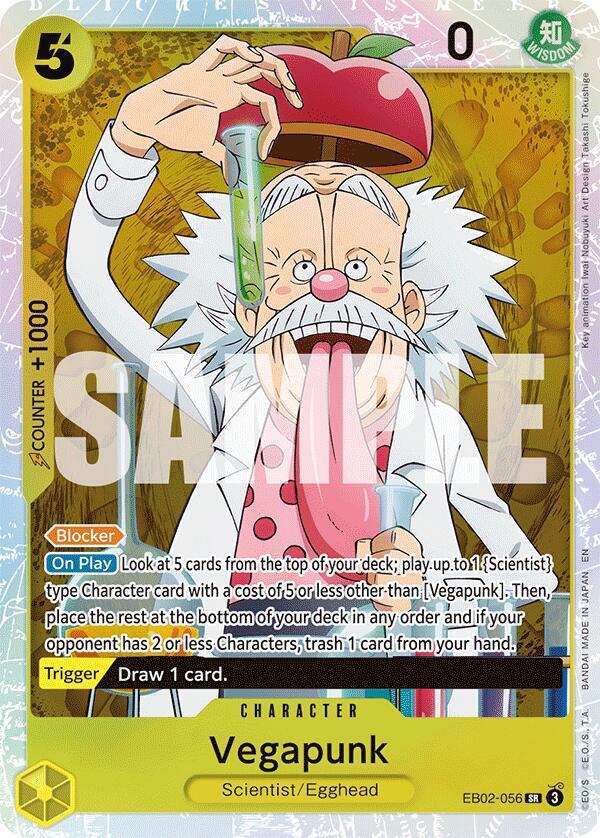 Vegapunk - Extra Booster: Anime 25th Collection (EB-02)