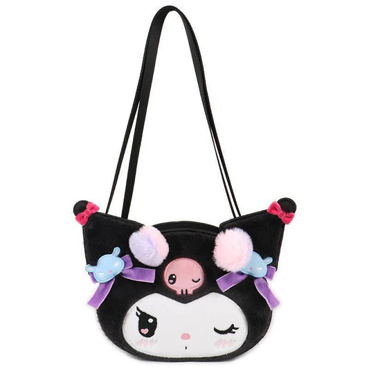 Kuromi silicone shoulder bag