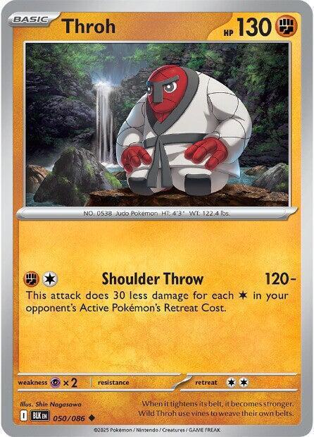 Throh (Master Ball Pattern) - SV: Black Bolt (BLK)