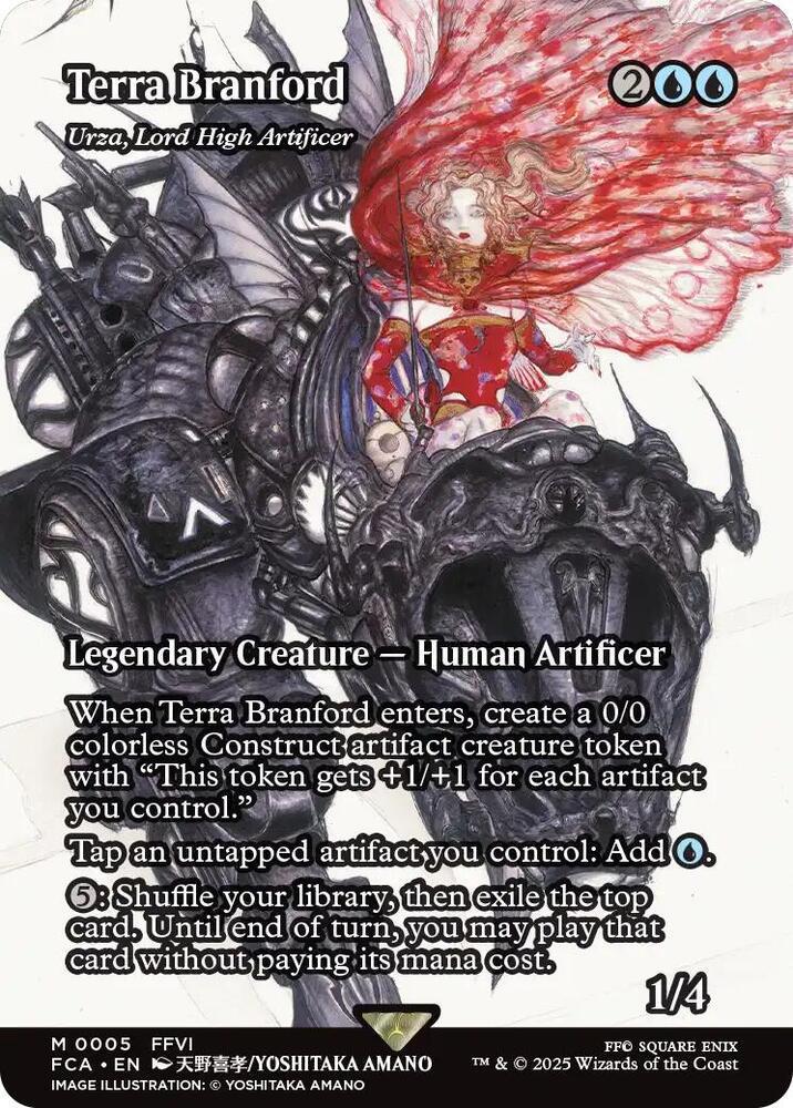Terra Branford - Urza, Lord High Artificer (Showcase) - FINAL FANTASY: Through the Ages (FCA)