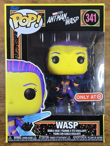 Funko POP! Marvel #341 WASP, 2022 Black Light Target Exclusive