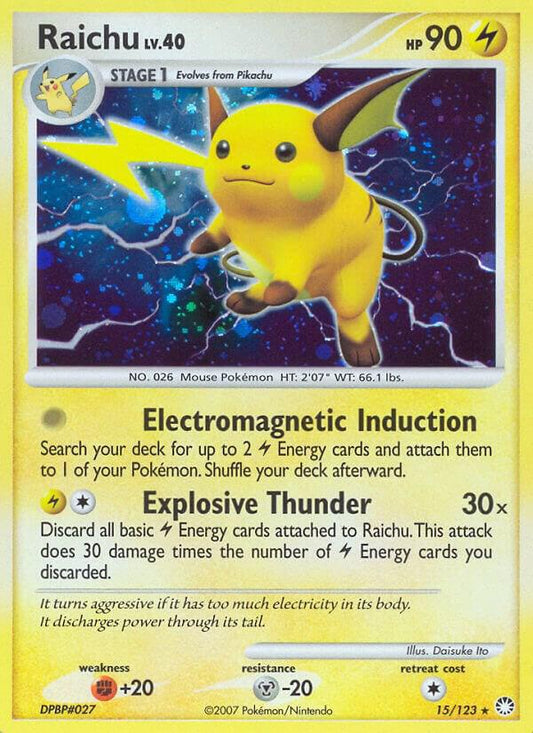 Raichu - Mysterious Treasures (MT)