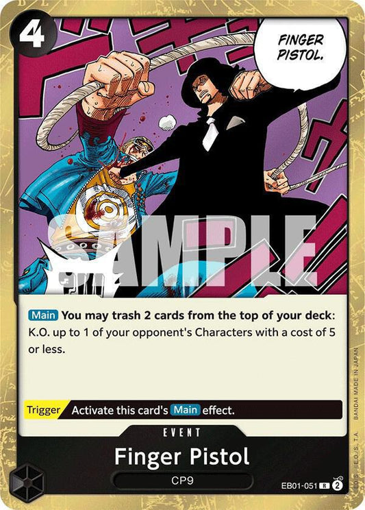 Finger Pistol - Extra Booster: Memorial Collection (EB-01)