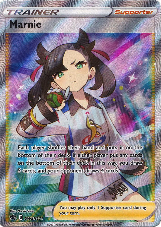 Marnie - SWSH121 - SWSH: Sword & Shield Promo Cards (SWSD)