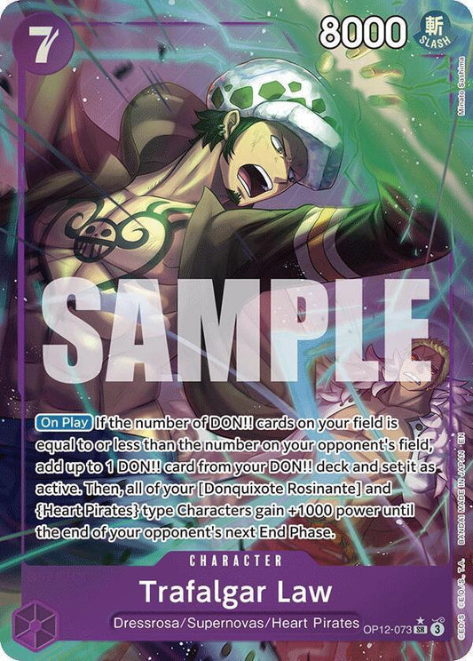 Trafalgar Law (073) (Alternate Art) - Legacy of the Master (OP12)