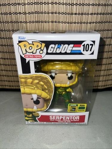 Funko Pop! Retro Toys G.I. Joe - Serpentor #107 2022 San Diego Comic Con