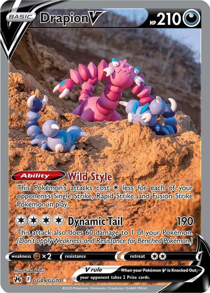 Drapion V - Crown Zenith: Galarian Gallery (CRZ:GG)