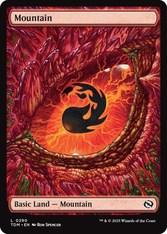 Mountain (0290) - Tarkir: Dragonstorm (TDM)