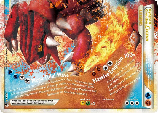 Kyogre & Groudon Legend (Bottom) - Undaunted (UD)