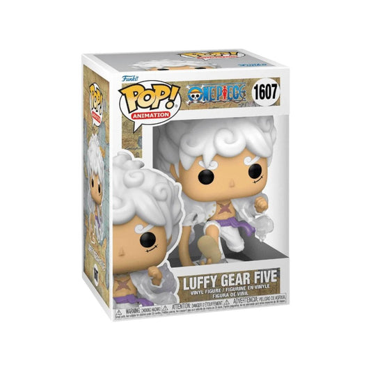 One Piece Luffy Gear Five Funko Pop! Vinyl Figure #1607 (Pack of 1) – 5.25-Inch Collectible Anime Figure