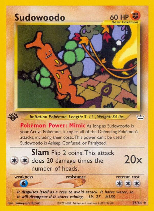 Sudowoodo - Neo Revelation (N3)