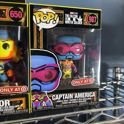 Funko Pop! Marvel Studios The Falcon And The Winter Soldier Captain America 987