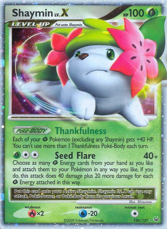 Shaymin Lv.X (Land Forme) - Platinum (PL)