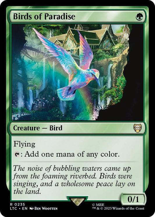 Birds of Paradise - Commander: The Lord of the Rings: Tales of Middle-earth (LTC)