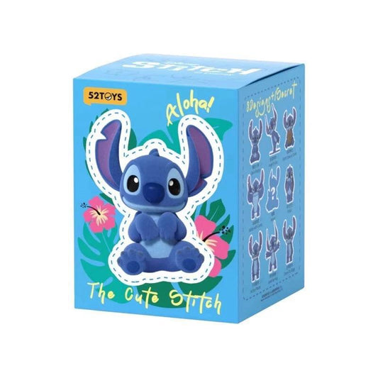 52TOYS Disney Stitch Cute Blind Box Collectible Figure Toy Gift Display Home Garden Decoration Action Toy Figures