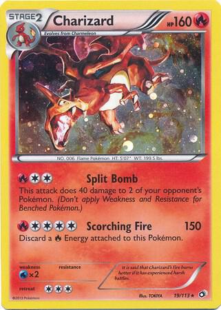 Charizard - 19/113 (Cosmos Holo) - Miscellaneous Cards & Products (MCAP)