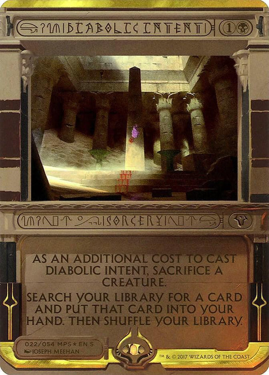 Diabolic Intent - Masterpiece Series: Amonkhet Invocations (MPS2)