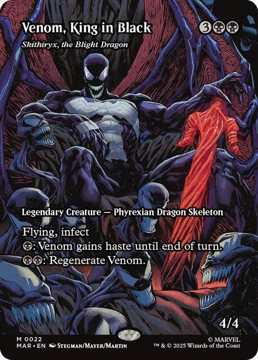 Venom, King in Black - Skithiryx, the Blight Dragon (Borderless) - Marvel Universe Eternal-Legal (MAR)