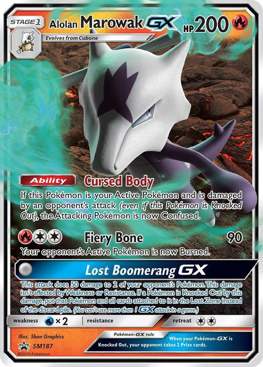 Alolan Marowak GX - SM187 - SM Promos (SMP)