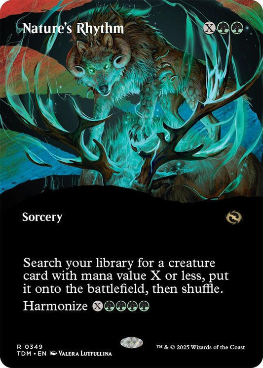 Nature's Rhythm (Borderless) - Tarkir: Dragonstorm (TDM)