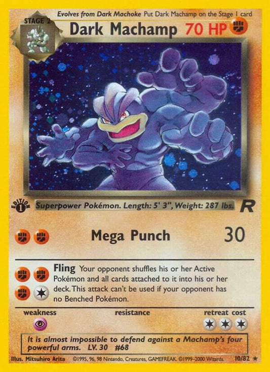 Dark Machamp (10) - Team Rocket (TR)