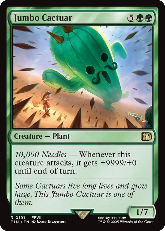 Jumbo Cactuar - FINAL FANTASY (FIN)