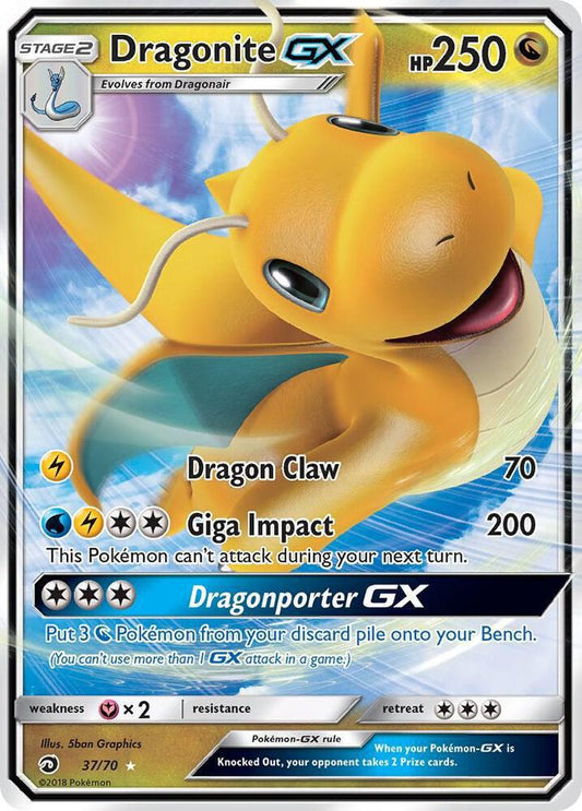 Dragonite GX - Dragon Majesty (DRM)