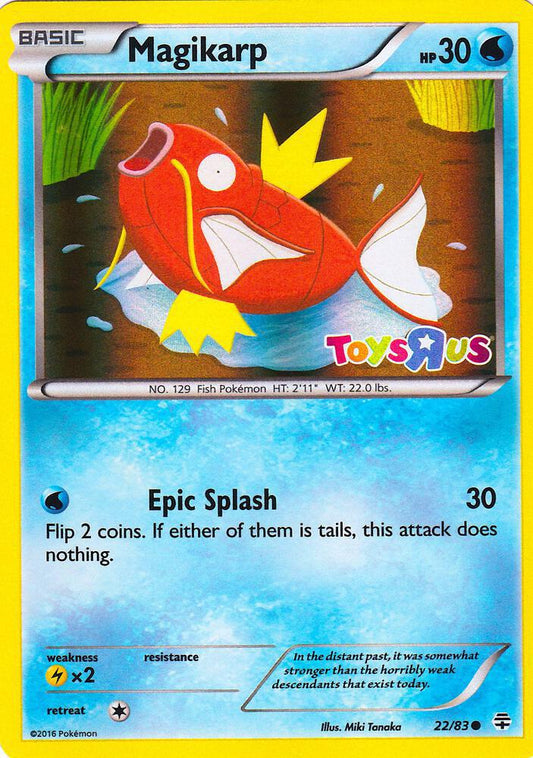Magikarp - 22/83 (Toys R Us Promo) - Miscellaneous Cards & Products (MCAP)