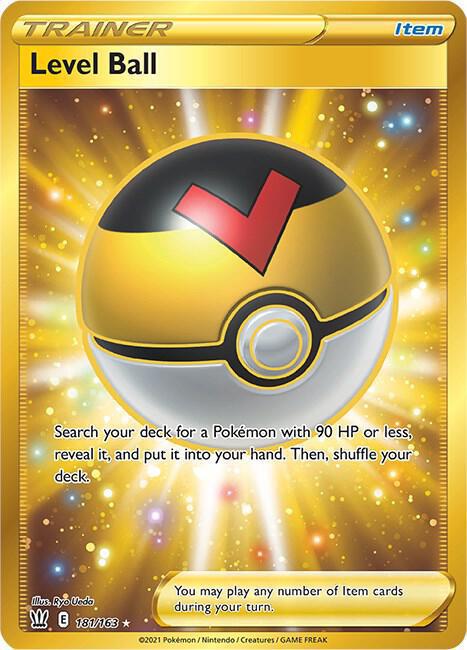 Level Ball (Secret) - SWSH05: Battle Styles (SWSH05)
