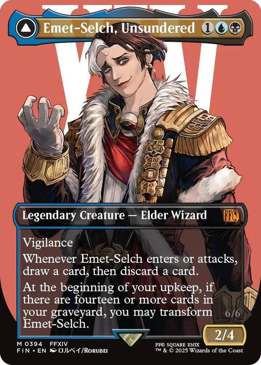 Emet-Selch, Unsundered (Borderless) - FINAL FANTASY (FIN)