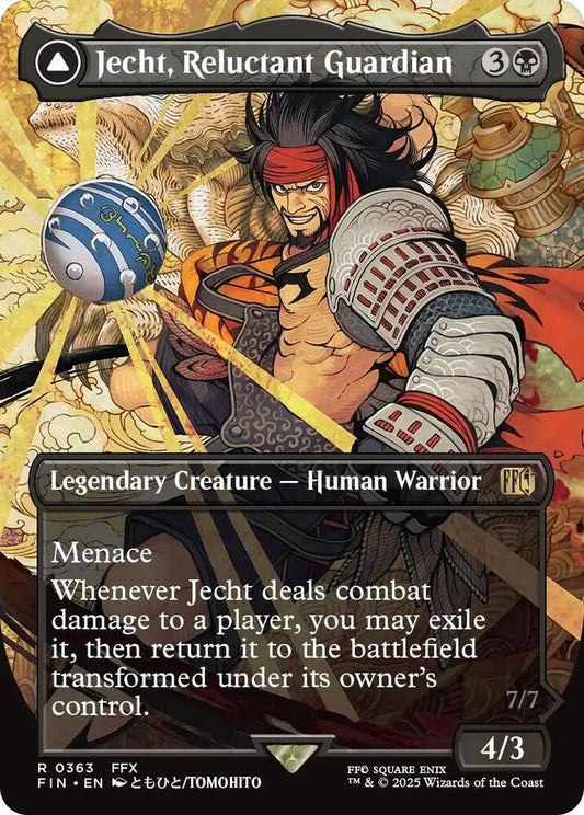 Jecht, Reluctant Guardian (Borderless) - FINAL FANTASY (FIN)