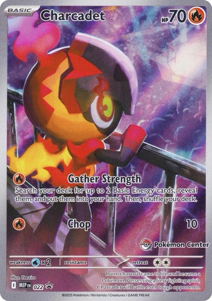 Charcadet - 022 (Pokemon Center Exclusive) - ME: Mega Evolution Promo (MEP)