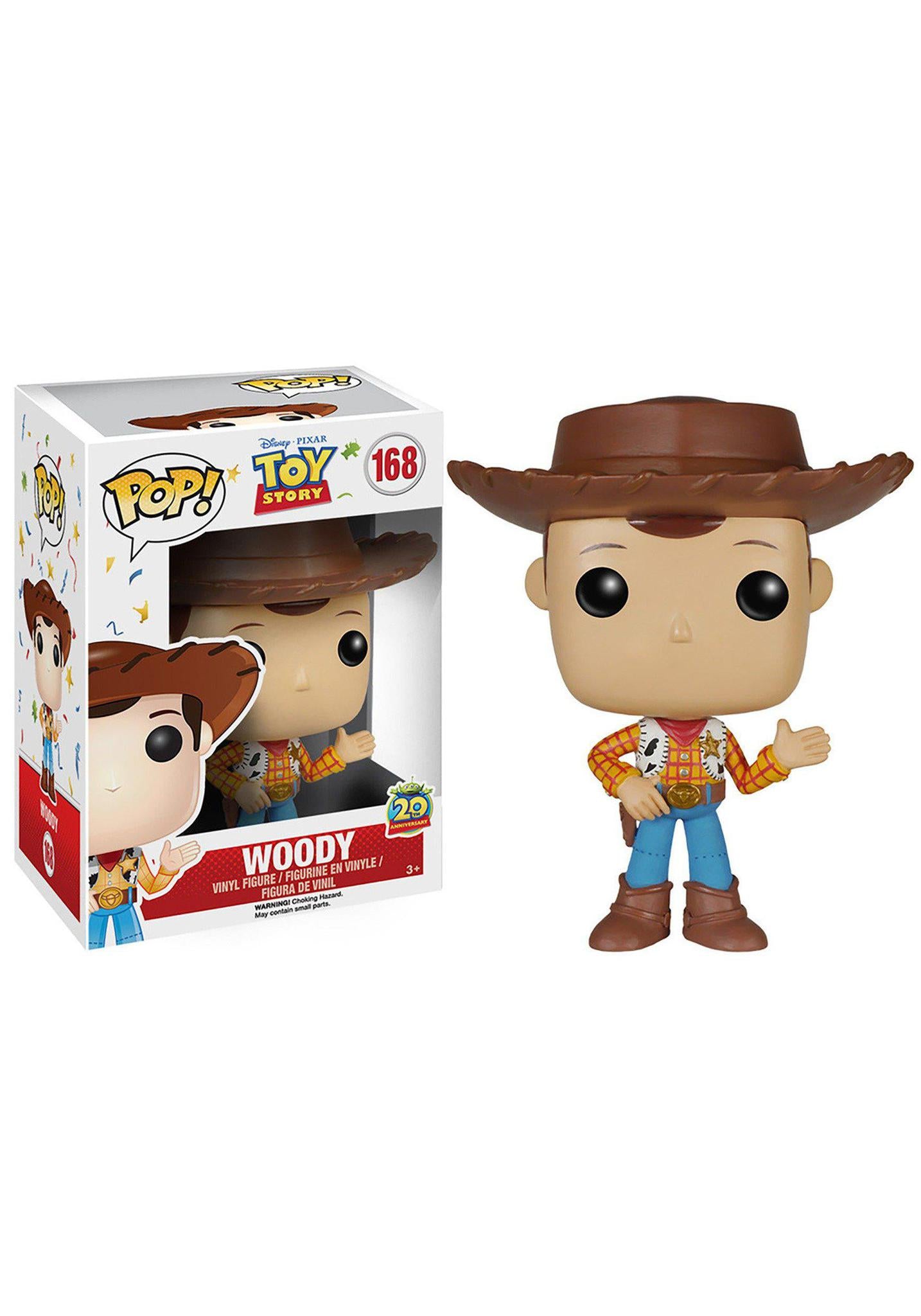 Woody Cowboy Toy Story Pixar POP! Disney #168 Vinyl Figure Funko