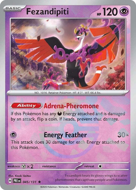 Fezandipiti (Master Ball Pattern) - SV: Prismatic Evolutions (PRE)