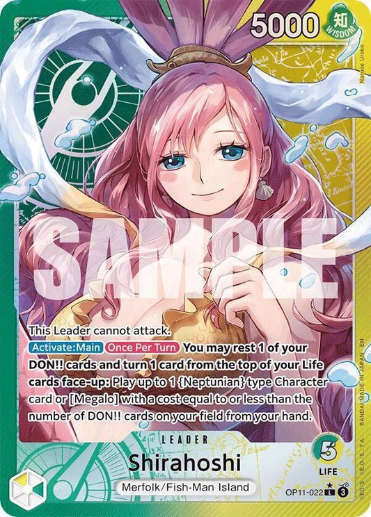 Shirahoshi (022) (Alternate Art) - A Fist of Divine Speed (OP11)