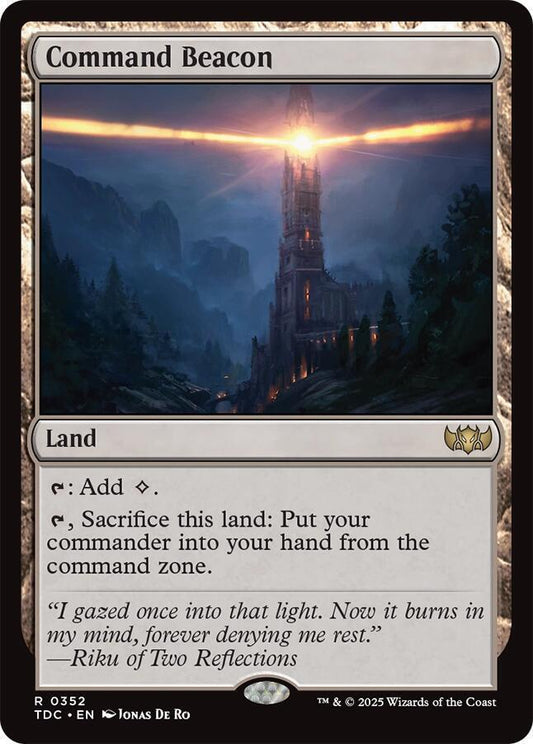 Command Beacon - Commander: Tarkir: Dragonstorm (TDC)