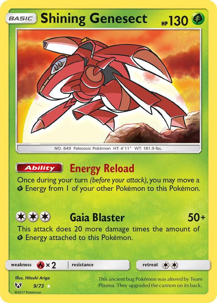 Shining Genesect - Shining Legends (SHL)