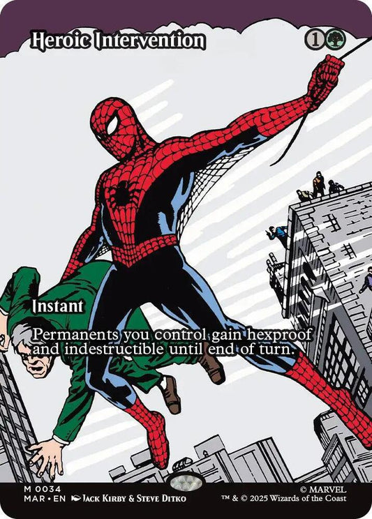 Heroic Intervention (Borderless) - Marvel Universe Eternal-Legal (MAR)