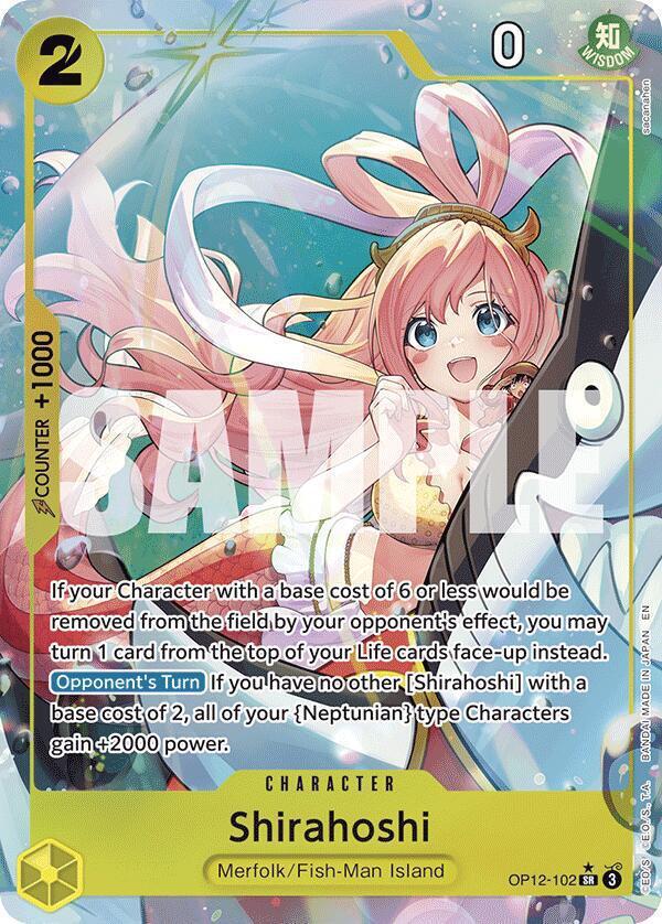 Shirahoshi (Alternate Art) - Legacy of the Master (OP12)