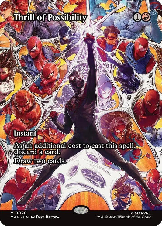 Thrill of Possibility (Borderless) - Marvel Universe Eternal-Legal (MAR)
