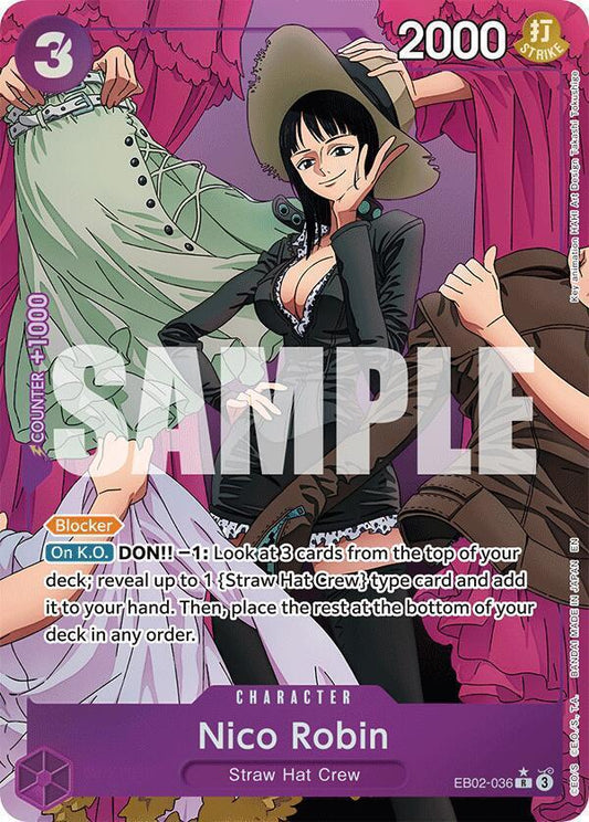 Nico Robin (Alternate Art) - Extra Booster: Anime 25th Collection (EB-02)