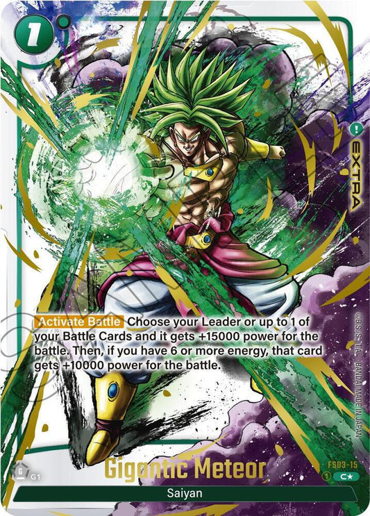 Gigantic Meteor (Alternate Art) - Starter Deck 3: Broly Alternate Art Reprints (FS03_AR)