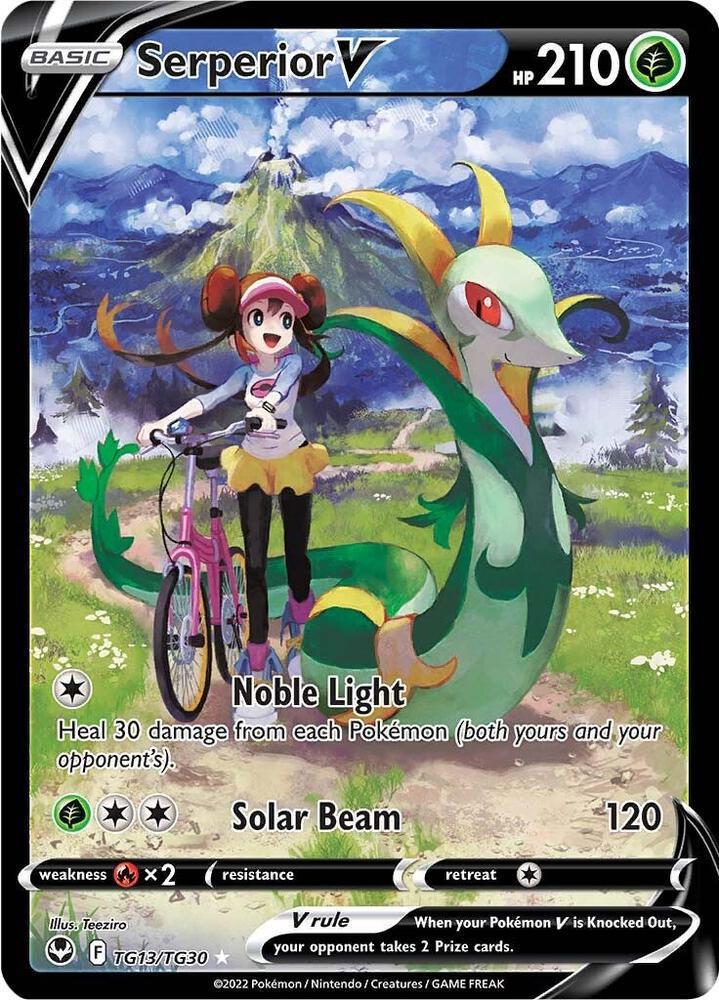 Serperior V - SWSH12: Silver Tempest Trainer Gallery (SWSH12: TG ...