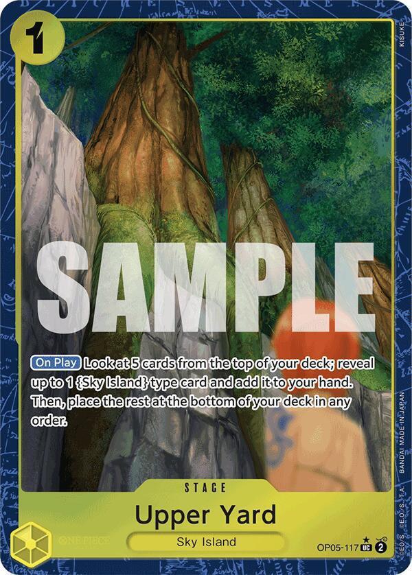 Upper Yard (Alternate Art) - Premium Booster -The Best- (PRB-01)