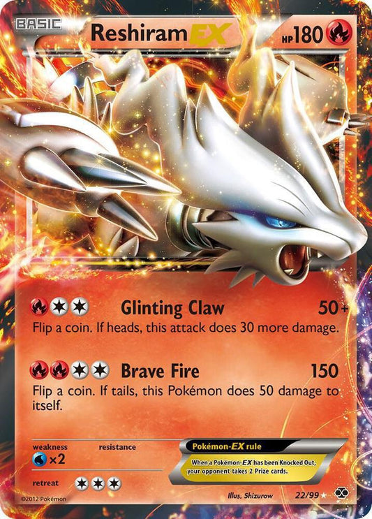 Reshiram EX - Next Destinies (NXD)